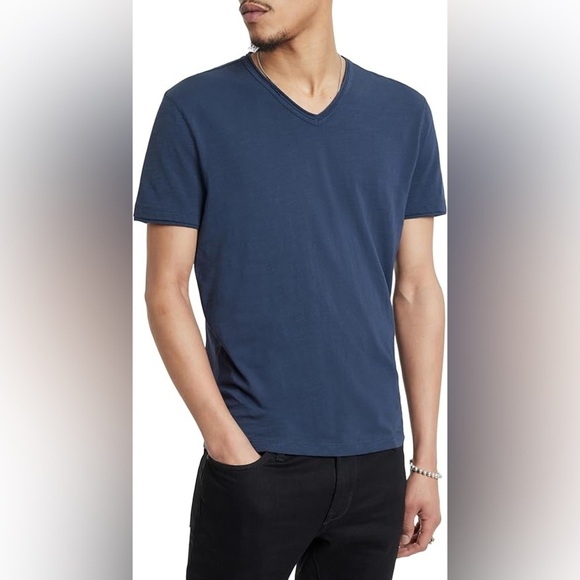 JOHN VARVATOS STAR USA Tee - Dark Blue (XL) | Luxury Essentials Designer preppy - Picture 2 of 11